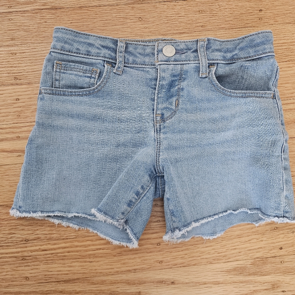 GAP Light Blue Denim Cutoff Shorts Size 6